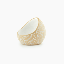 Etchform Stoneware Vessel