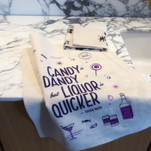 Candy is Dandy Tea Towel Detail